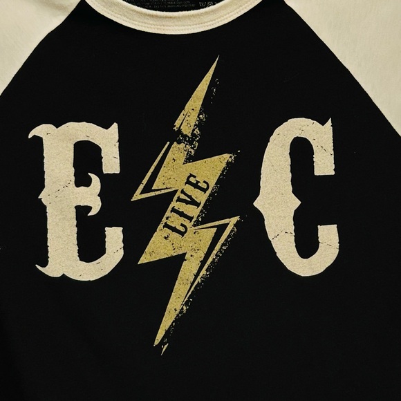 ERIC CHURCH LIVE tee Black and White - Picture 2 of 5
